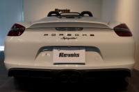 ポルシェ ボクスター(Type981) Spyder 6MT カーボンインテリア カーボンフルバケットシート キャララホワイトメタリック 中古車 中古車