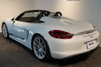ポルシェ ボクスター(Type981) Spyder 6MT カーボンインテリア カーボンフルバケットシート キャララホワイトメタリック 中古車 中古車