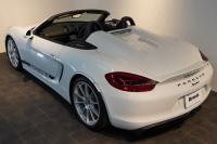 ポルシェ ボクスター(Type981) Spyder 6MT カーボンインテリア カーボンフルバケットシート キャララホワイトメタリック 中古車 中古車