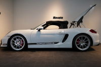 ポルシェ ボクスター(Type981) Spyder 6MT カーボンインテリア カーボンフルバケットシート キャララホワイトメタリック 中古車 中古車