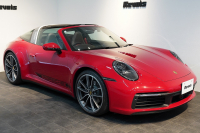 ポルシェ 911(Type992) Targa 4 PDK スポクロ スポーツテールパイプ 20/21インチカレラクラシックホイール レザーインテリア 14wayシート Burmesterサウンド 中古車 中古車