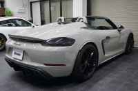 ポルシェ 718スパイダー Spyder  6MT クレヨン  LEDヘッドライト レザーインテリア カーボンインテリア  中古車