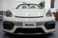 ポルシェ 718スパイダー Spyder  6MT クレヨン  LEDヘッドライト レザーインテリア カーボンインテリア  中古車