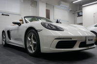 ポルシェ 718 ボクスター 718Boster PDK  スポーツクロノパッケージ ディーラー車検取得済・タイヤ新品交換済  中古車