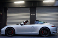 ポルシェ 911(Type991.2) 911(991.2)Targa4 GTS カーボンステアリング ボルドーレッドオールレザーインテリア 中古車 中古車