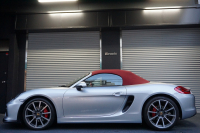 ポルシェ ボクスター Boxster（Type.981）S  PDK 2014y SpyderFACE スポーツクロノパッケージ  スポーツエグゾースト オールレザーインテリア クラシック20ホイール 中古車 中古車