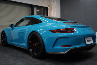 ポルシェ 911(Type991.2) 911GT3 （991.2）Touring Package スポーツクロノ Fリフト  オールレザーINT マイアミブルー OP3,666,000 中古車 中古車
