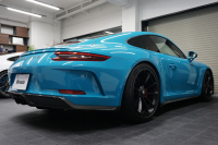 ポルシェ 911(Type991.2) 911GT3 （991.2）Touring Package スポーツクロノ Fリフト  オールレザーINT マイアミブルー OP3,666,000 中古車 中古車