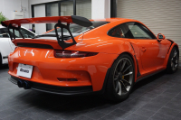 ポルシェ 911(Type991.1) GT3RS LEDヘッドライト PCCB フロントリフト スポーツクロノ ラバオレンジ OP416.6  中古車