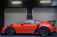 ポルシェ 911(Type991.1) GT3RS LEDヘッドライト PCCB フロントリフト スポーツクロノ ラバオレンジ OP416.6  中古車