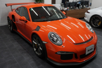 ポルシェ 911(Type991.1) GT3RS LEDヘッドライト PCCB フロントリフト スポーツクロノ ラバオレンジ OP416.6  中古車