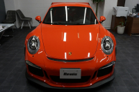 ポルシェ 911(Type991.1) GT3RS LEDヘッドライト PCCB フロントリフト スポーツクロノ ラバオレンジ OP416.6  中古車