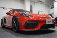 ポルシェ 718スパイダー 718Spyder PDK スパイダークラシックインテリア LEDヘッドライト  中古車