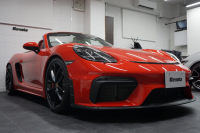 ポルシェ 718スパイダー 718Spyder PDK スパイダークラシックインテリア LEDヘッドライト  中古車