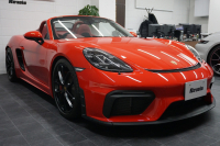 ポルシェ 718スパイダー 718Spyder PDK スパイダークラシックインテリア LEDヘッドライト  中古車
