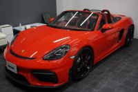ポルシェ 718スパイダー 718Spyder PDK スパイダークラシックインテリア LEDヘッドライト  中古車