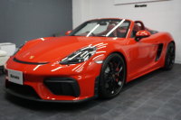 ポルシェ 718スパイダー 718Spyder PDK スパイダークラシックインテリア LEDヘッドライト  中古車