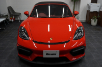 ポルシェ 718スパイダー 718Spyder PDK スパイダークラシックインテリア LEDヘッドライト  中古車