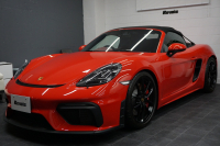 ポルシェ 718スパイダー 718Spyder PDK スパイダークラシックインテリア LEDヘッドライト  中古車