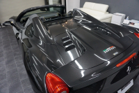 フェラーリ 458スパイダー 2015年最終年式正規ディーラー車 LEDカーボンステア ドライバーズゾーンカーボン  中古車