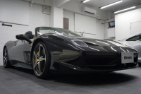 フェラーリ 458スパイダー 2015年最終年式正規ディーラー車 LEDカーボンステア ドライバーズゾーンカーボン  中古車