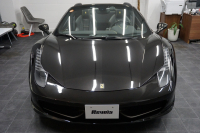 フェラーリ 458スパイダー 2015年最終年式正規ディーラー車 LEDカーボンステア ドライバーズゾーンカーボン  中古車