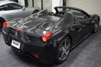 フェラーリ 458スパイダー 2015年最終年式正規ディーラー車 LEDカーボンステア ドライバーズゾーンカーボン  中古車