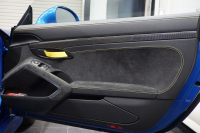 ポルシェ ケイマン GT4 PCCB アダプティブスポーツシート オールレザー＆コントラストステッチ サファイアブルー  中古車