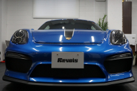 ポルシェ ケイマン GT4 PCCB アダプティブスポーツシート オールレザー＆コントラストステッチ サファイアブルー  中古車