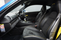 ポルシェ ケイマン GT4 PCCB アダプティブスポーツシート オールレザー＆コントラストステッチ サファイアブルー  中古車
