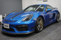 ポルシェ ケイマン GT4 PCCB アダプティブスポーツシート オールレザー＆コントラストステッチ サファイアブルー  中古車