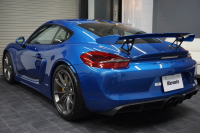 ポルシェ ケイマン GT4 PCCB アダプティブスポーツシート オールレザー＆コントラストステッチ サファイアブルー  中古車