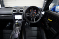 ポルシェ ケイマン GT4 PCCB アダプティブスポーツシート オールレザー＆コントラストステッチ サファイアブルー  中古車