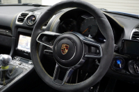 ポルシェ ケイマン GT4 PCCB アダプティブスポーツシート オールレザー＆コントラストステッチ サファイアブルー  中古車