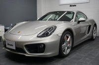 ポルシェ ケイマン Cayman S 6MT スポーツクロノパッケージ オートブリッピング プラチナシルバー  中古車