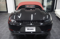 ポルシェ 718スパイダー Boxster Spyder  6MT スパイダークラシックインテリア LEDヘッドライト ブラック 中古車 中古車