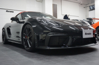 ポルシェ 718スパイダー Boxster Spyder  6MT スパイダークラシックインテリア LEDヘッドライト ブラック 中古車 中古車