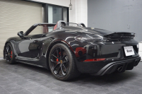 ポルシェ 718スパイダー Boxster Spyder  6MT スパイダークラシックインテリア LEDヘッドライト ブラック 中古車 中古車