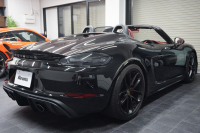 ポルシェ 718スパイダー Boxster Spyder  6MT スパイダークラシックインテリア LEDヘッドライト ブラック 中古車 中古車