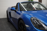 ポルシェ ボクスター Boxster（Type981） GTS 6MT  ホワイトメーターパネル オールレザー サファイアブルー  中古車