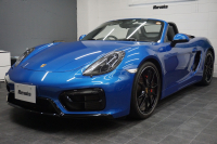 ポルシェ ボクスター Boxster（Type981） GTS 6MT  ホワイトメーターパネル オールレザー サファイアブルー  中古車