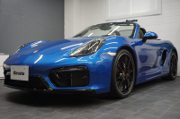 ポルシェ ボクスター Boxster（Type981） GTS 6MT  ホワイトメーターパネル オールレザー サファイアブルー  中古車