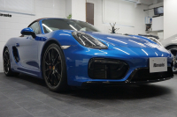 ポルシェ ボクスター Boxster（Type981） GTS 6MT  ホワイトメーターパネル オールレザー サファイアブルー  中古車