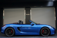 ポルシェ ボクスター Boxster（Type981） GTS 6MT  ホワイトメーターパネル オールレザー サファイアブルー  中古車