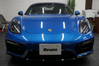 ポルシェ ボクスター Boxster（Type981） GTS 6MT  ホワイトメーターパネル オールレザー サファイアブルー  中古車