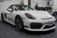 ポルシェ ボクスター Boster（Type981） Spyder  スパイダークラシックインテリア  カーボンフルバケットシート 中古車 中古車