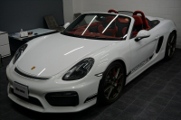 ポルシェ ボクスター Boster（Type981） Spyder  スパイダークラシックインテリア  カーボンフルバケットシート 中古車 中古車