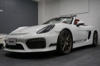 ポルシェ ボクスター Boster（Type981） Spyder  スパイダークラシックインテリア  カーボンフルバケットシート 中古車 中古車