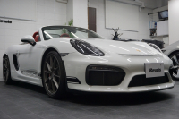 ポルシェ ボクスター Boster（Type981） Spyder  スパイダークラシックインテリア  カーボンフルバケットシート 中古車 中古車