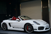 ポルシェ ボクスター Boster（Type981） Spyder  スパイダークラシックインテリア  カーボンフルバケットシート 中古車 中古車